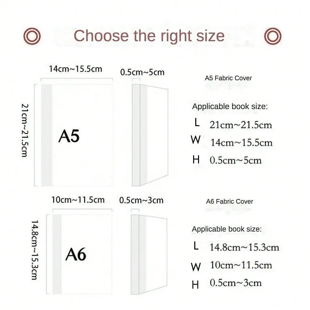 A5 A6 Pink White Rabbit Notebook Cover Planner Case Cover Protective Shell Journal Cover Protector Office Stationery Supplies