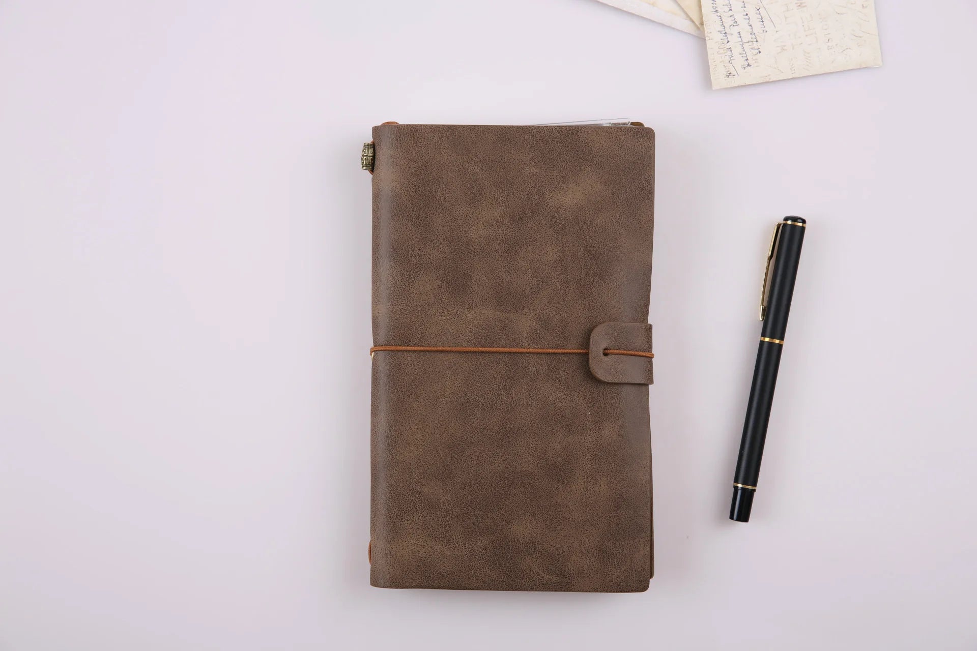 A5 A6 PU Leather Notebook Handmade Vintage Diary Journal Sketchbook Planner TN Travel Notebook Cover