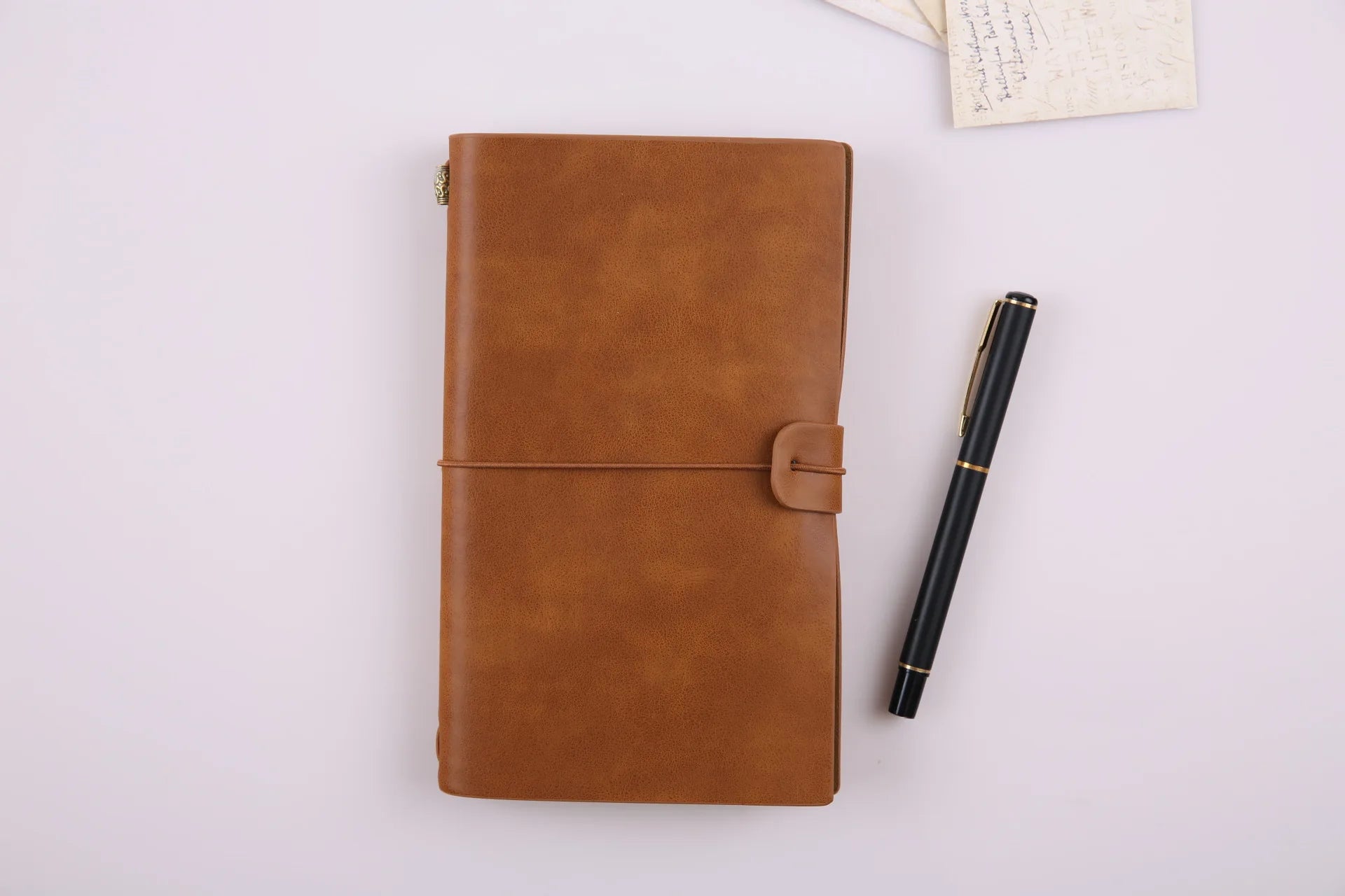 A5 A6 PU Leather Notebook Handmade Vintage Diary Journal Sketchbook Planner TN Travel Notebook Cover