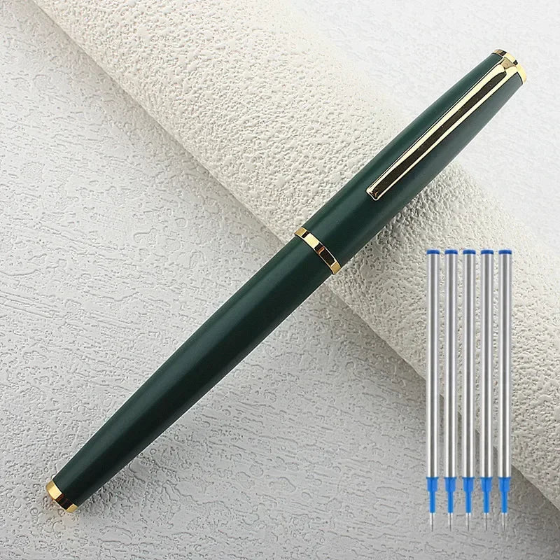 High Quality metal Rollerball Pen gift new school Elegante Signature Ink Pens For Writing