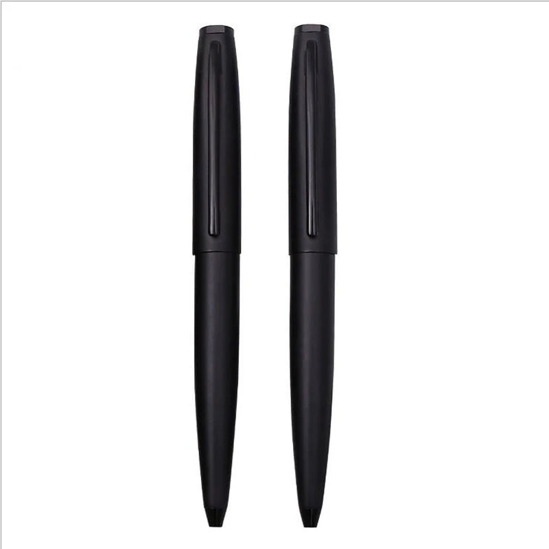 Luxury Metal 706 Ballpoint Pen Matte Black Spin Student Stationery Office Supplies